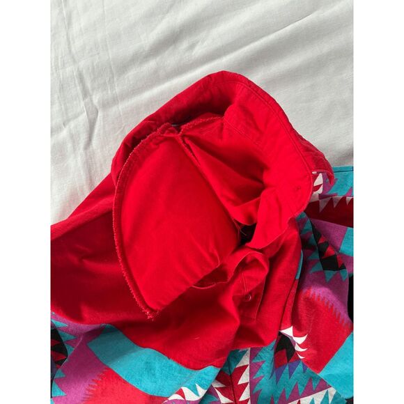 Southwest Canyon Western/Aztec Style Long Sleeve Pullover Shirt, Size L, Cotton - Picture 6 of 10